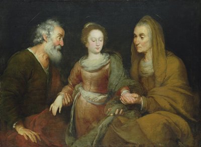 The Educating of Maria by Bernardo Strozzi